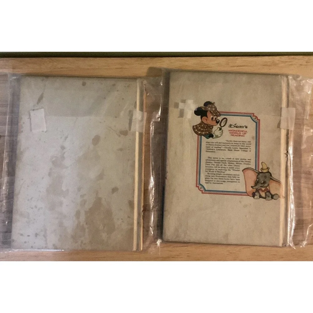 Vintage Walt Disney Peter Pan And Snow White‎ Hard Cover Books